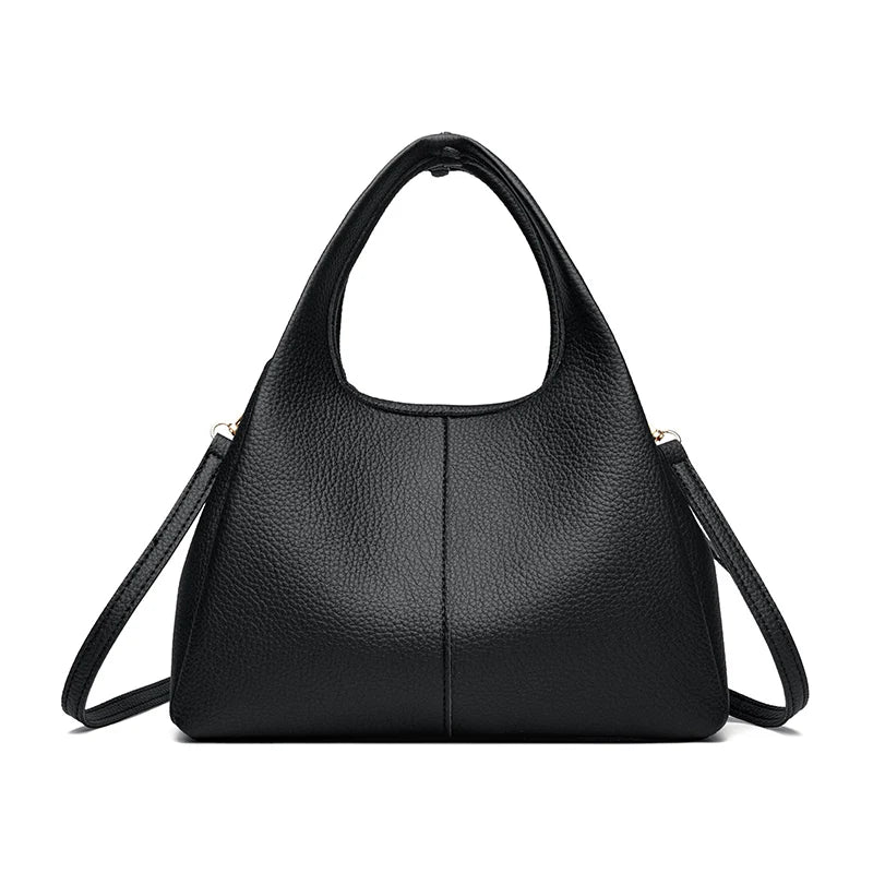 Luxury Casual Tote Women Bag High Quality Leather Ladies Handbag Shoulder Crossbody for Women 2025 Large Vintage Bags Sac A Main
