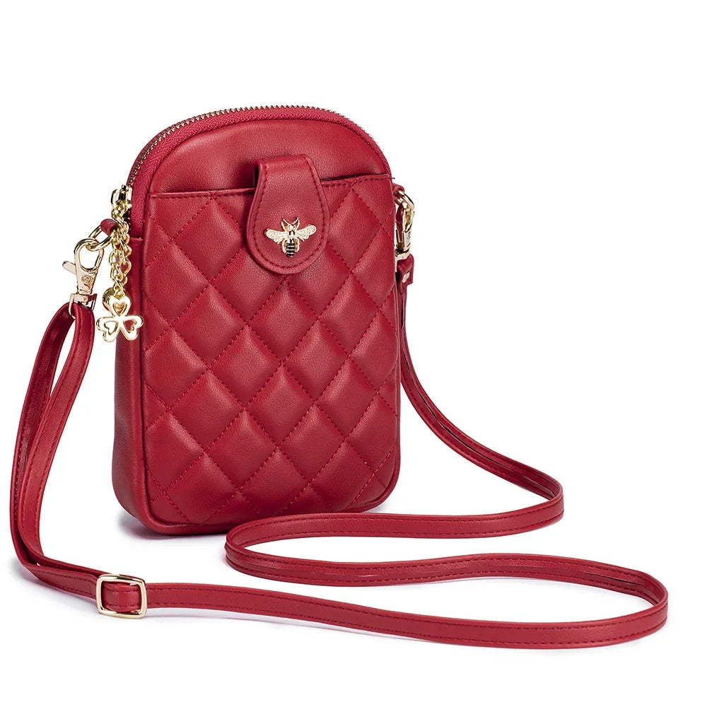 Luxury Brand Design Women Handbag Soft Leather Crossbody Bags Women Phone Bag Small Female Shoulder Bags Ladies Messenger Bag