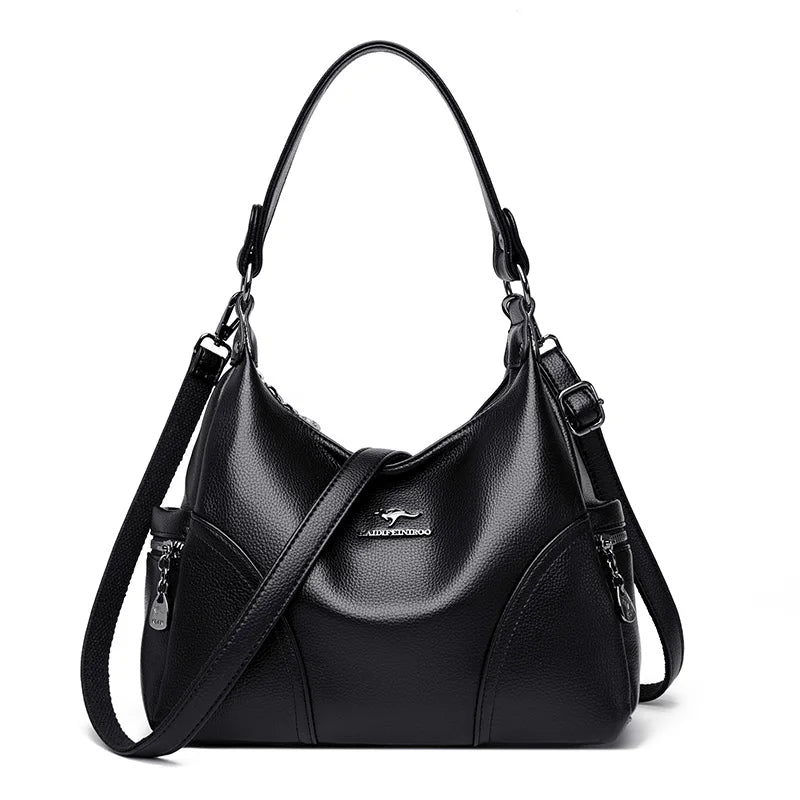 2024 New Large Capacity Women Handbag Vintage Tote Bag Genuine Leather Luxury Handbags Designer Bag for Women Shoulder Bags