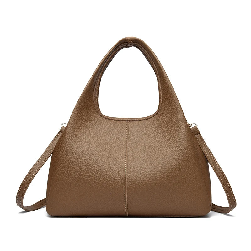 Luxury Casual Tote Women Bag High Quality Leather Ladies Handbag Shoulder Crossbody for Women 2025 Large Vintage Bags Sac A Main