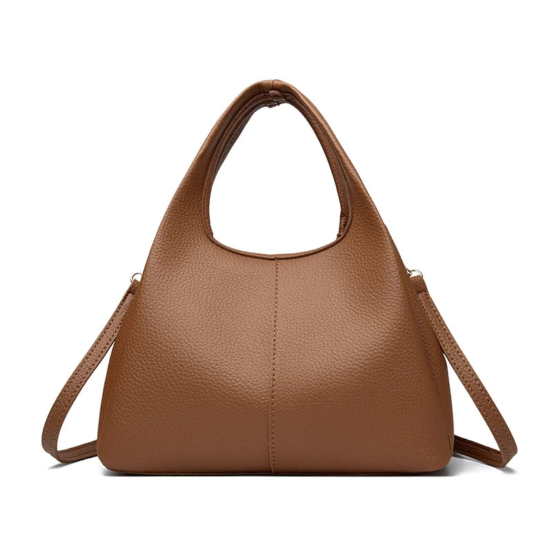 Luxury Casual Tote Women Bag High Quality Leather Ladies Handbag Shoulder Crossbody for Women 2025 Large Vintage Bags Sac A Main