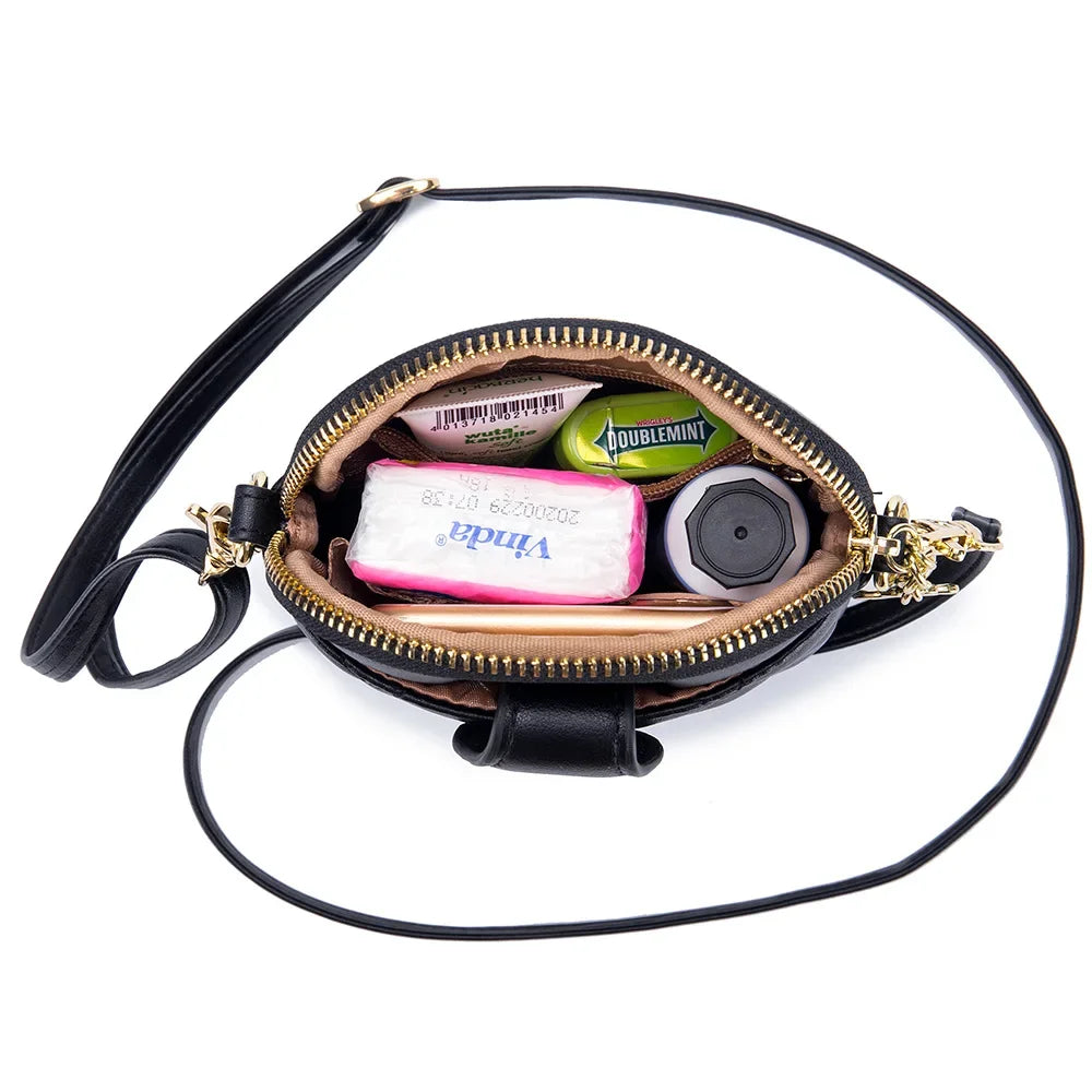 Luxury Brand Design Women Handbag Soft Leather Crossbody Bags Women Phone Bag Small Female Shoulder Bags Ladies Messenger Bag