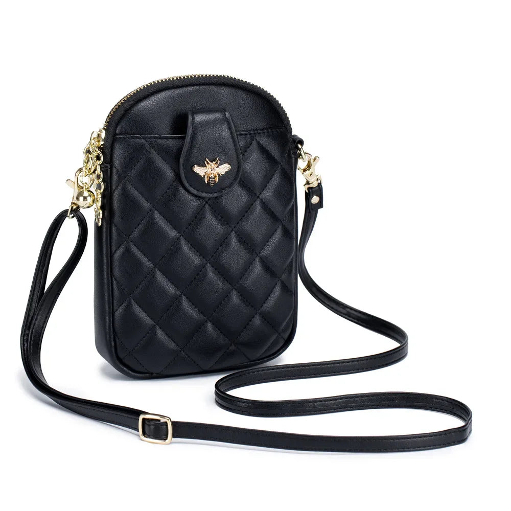 Luxury Brand Design Women Handbag Soft Leather Crossbody Bags Women Phone Bag Small Female Shoulder Bags Ladies Messenger Bag