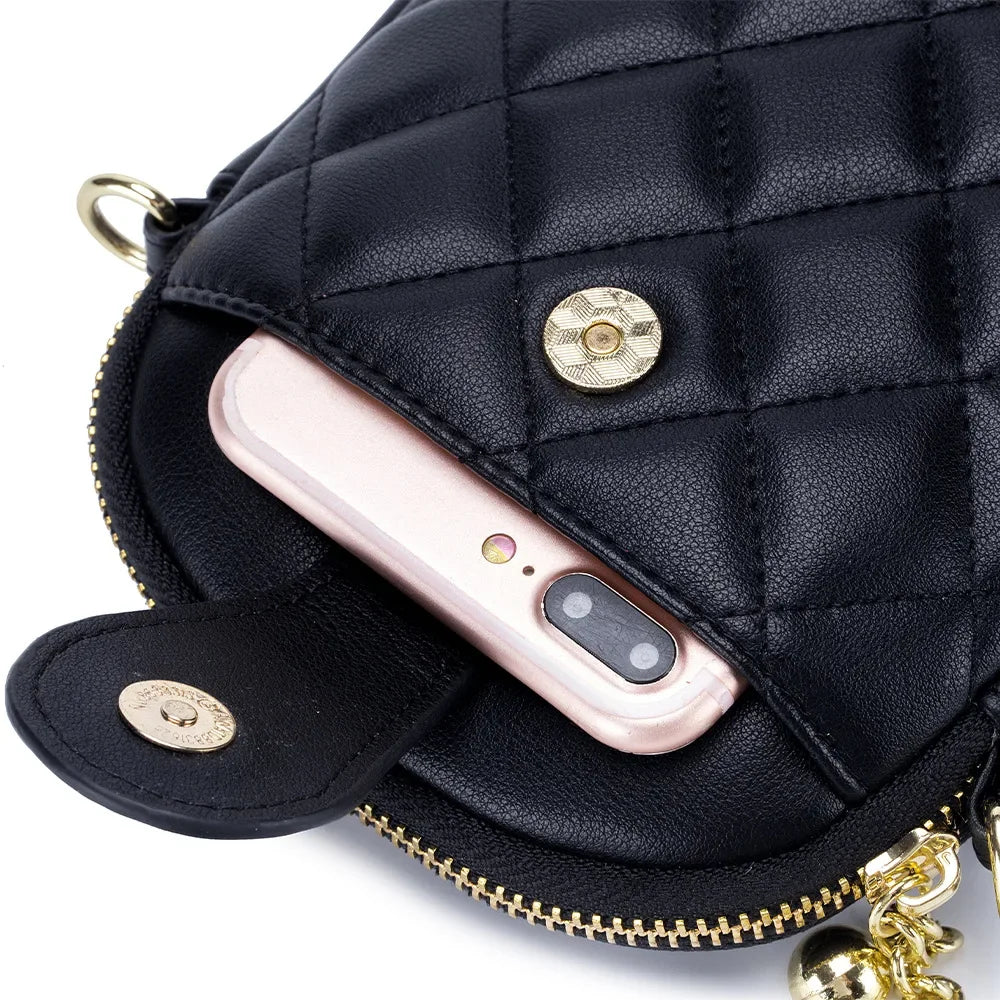 Luxury Brand Design Women Handbag Soft Leather Crossbody Bags Women Phone Bag Small Female Shoulder Bags Ladies Messenger Bag