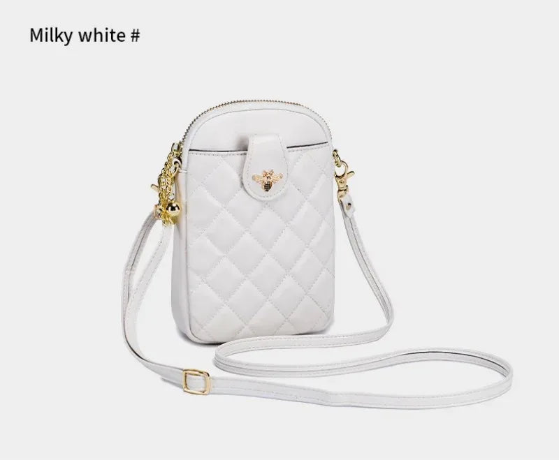 Luxury Brand Design Women Handbag Soft Leather Crossbody Bags Women Phone Bag Small Female Shoulder Bags Ladies Messenger Bag